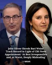 TheWrap - "It is especially alarming to have someone doing it who has spent years putting out work that, in my opinion, is at best, irresponsible and at worst, deeply misleading,” Oliver