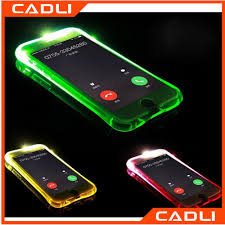 T Tpu Flash Light Up Case Incoming Call Cover Phone Case For Iphone 6 7 Buy Flash Light Phone Case For Iphone 6 6s Incoming Call Phone Case For Iphone Soft Tpu Light