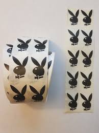 LOT 100 Authentic Playboy Bunny Tanning Bed Stickers Tattoos QUALITY | eBay
