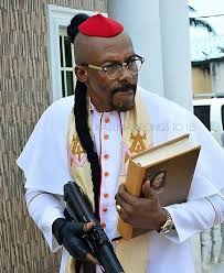 Kaduna belongs to us - Nigeria's very own Cowboy. ☞︎ This is Hanks Anuku  Born Hanks Anuku, originally from Ika in Delta State, is a veteran Nigerian  actor, who often stars as