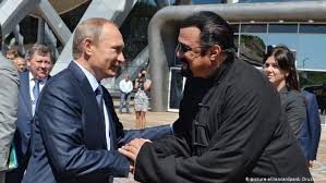 Maybe he thinks that if he doesn't, nobody else will. Russia Appoints Actor Steven Seagal To Deepen Ties With Us News Dw 04 08 2018