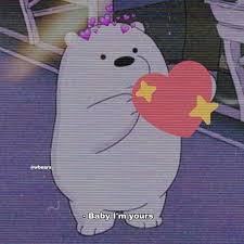 Dont be sad if u lose :) i might use it another time. Cute Wallpaper Iphone Cute We Bare Bears Ice Bear