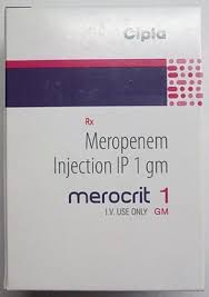 It works by killing the bacteria or preventing their growth. Merocrit Meropenem Injection 3s Corporation