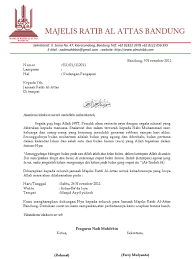 Sekretariat remaja masjid al hikmah. Surat Undangan Pengajian Muharram
