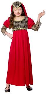 Juliet Girls Fancy Dress Medieval Shakespeare Book Week Character Kids Costume Girls Fancy Dress Fancy Dress Up Halloween Outfits For Kids