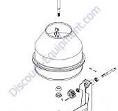 Crown 609950 C9 Concrete Mixer Drum Assembly Parts ...