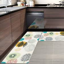 Maybe you would like to learn more about one of these? Buy Pauwer Anti Fatigue Kitchen Floor Mat Set Of 2 Non Slip Waterproof Comfort Standing Desk Mats Thick Cushioned Anti Fatigue Kitchen Rugs And Mats Colorful Online In Indonesia B088k6hpql