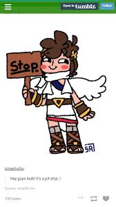 Kid Icarus Pit Chuggaconroy Cackles In The Distance Kid Icarus Kid Icarus Uprising Super Smash Brothers