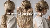 Wrap the ponytails around their bases one time and secure with a scrunchy. 6 Quick Easy Hairstyles Cute Long Hair Hairstyles Youtube