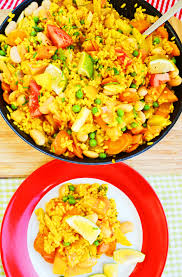 Kommt Uns Spanisch Vor Gemuse Paella Gemuse Paella Paella Rezept Paella