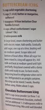 Wilton S Buttercream Icing Recipes Original Recipe And Chocolate Buttercream Recipe Buttercream Icing Recipe Chocolate Buttercream Recipe Buttercream Recipe