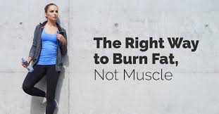 These sources are more plentiful, and fat is a much more efficient. The Right Way To Burn Fat Not Muscle Issa