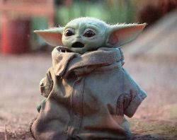 Seems like it's the most apt moniker one could give that adorable being, yeah? Surprised Baby Yoda Meme Generator Imgflip