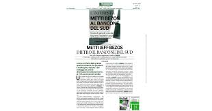 I prestiti del banco di napoli intesa sanpaolo si distinguono anche per altri tipi di destinatari, rappresentati dalle imprese. Coppola Foods Making Good Food Better Media Metti Jeff Bezos Dietro Il Bancone Del Sud