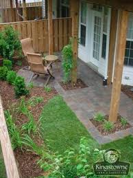 Pin By Leah On Patios Small Backyard Landscaping Patio Ideas Townhouse Townhouse Garden
