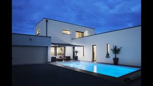 Maison Contemporaine Neuve Avec Piscine Youtube
