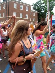 University of Alabama women receive sorority bids, Gamma Phi Beta pledges  largest class [photos][updated]