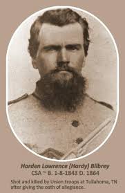 Thank you for adding me. I am the son of Darrel Bilbrey .His fathers name  was Dewey and he came from east Tenn.The story i got was that he & his  father