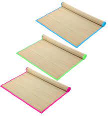 5x strohmatten strand bastmatten liegematte picknickdecke strandmatte rollmatte. 3 Stuck Leichte Strandmatte Badematte Kaufland De
