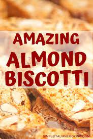 Here S A Classic Italian Almond Biscotti Recipe You Ll Enjoy Recipe Almond Biscotti Recipe Italian Recipes Dessert Almond Recipes