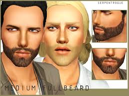 Installation guide for the sims4. Serpentrogue S Medium Fullbeard