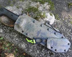 Grizzly Outdoors Becker Bk9 Bk11 Piggyback Sheath W Firestarter In Forest Camo Fire Starters Survival Kydex Sheath