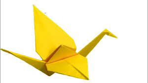 Mulailah dengan kertas origami berbentuk persegi. áƒ¦ Cara Membuat Origami Burung Bangau Untuk Anak Youtube