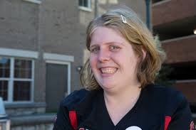 UC students with intellectual disabilities walk as part of commencement  2016., University of Cincinnati