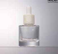High end thick bottom glass 30ml dropper bottle