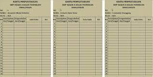 Check spelling or type a new query. Contoh Format Kartu Pinjaman Buku Perpustakaan Di Sekolah Format Excel File Berkas Sekolah