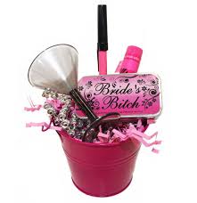 gift basket bachelorette favor bucket
