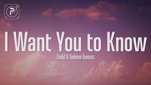 I want you (she's so heavy) (the simpsons), a 2019 episode from the simpons. I Want You To Know Von Zedd Laut De Song