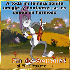 Que las bendiciones de dios sobreabunden en sus vidas, los llene de amor y felicidad. Feliz Fin De Semana Gifs Kete