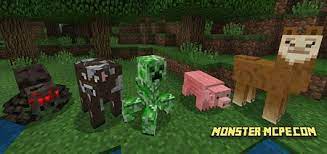 Any version mcpe beta 1.2 build 6 pe 1.17.0.02 pe 1.16.200 pe 1.15.200. Realistic Mobs Resource Pack Texture Packs Minecraft Pe