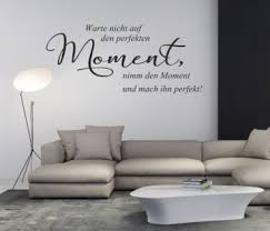 Wandtattoo Warte Nicht Auf Den Perfekten Moment Wandtattoo Spruche Wandspruche Wandtattoo Wohnzimmer
