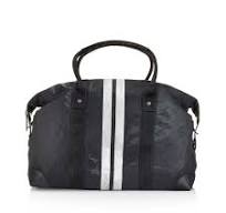 Black Shimmer Travel Duffel Bag Waterproof Sports Tote Gym ...