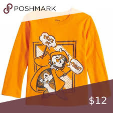 Disney Chip Dale Halloween T Shirt Jumping Beans In 2020 Boys Long Sleeve Graphic Tees Long Sleeve