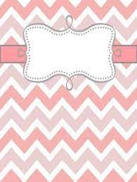 Free printable binder covers (8.5 x 11) featuring pink designs. Chevron Themed Binder Covers Teacherspayteachers Com Creative Binder Covers Binder Cover Templates Binder Covers Printable