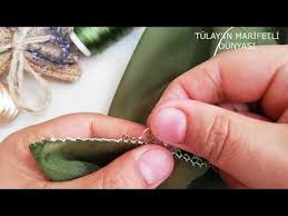 Yesil Yazmaya Cok Guzel Cok Kolay Sirali Igne Oyasi Modeli Needle Lace Youtube Yazma Yesil Youtube