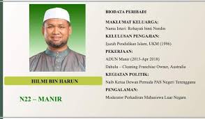 Untuk rekod, semua sekolah agama dan pondok berdaftar di bawah jheat sejak pas mengambil alih kerajaan negeri pada 2018. N22 Manir Pemuda Pas Dun Manir Facebook