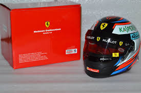 Sebagai hadia hadiah perpisahan, kimi raikkonen dan sebastian vettel tukar helm. Kimi Raikkonen Scuderia Ferrari Helmet 2018 Season Bell Helmet 2018 Season Frisianmodelcarshop Formula Racing Bell Mini Helmets