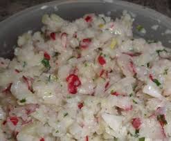 Kohlrabi Radieschensalat Mit Joghurt Rezept Radieschen Salat Vorspeisen Salat Rezepte