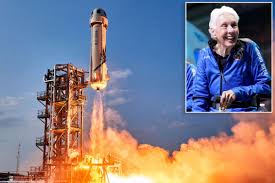 A journey to space takes flight amazon's founder and richard branson battled it out in a billionaires' race to space. S3ahji2tfy H7m