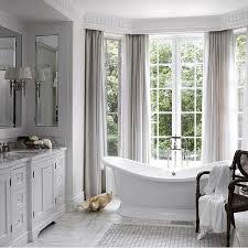 Freestanding Bath In Bay Window Marble Bathroom Designs Bathroom Design Bathroom Remodel Master