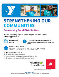 Alief Isd On Twitter Alief Ymca Community Food Distribution April 8 At 11 Am