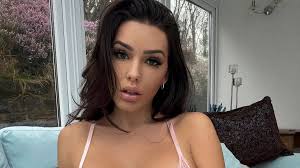 Model brands herself everyones breast friend as she cheekily models  lingerie - Daily Star
