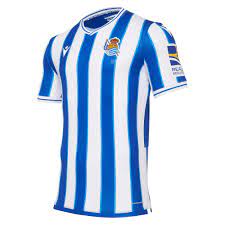 Die torhüterchronik für den verein real sociedad listet alle eingesetzten torhüter des vereins chronologisch nach spielzeiten auf. Macron Shirt Home Real Sociedad 20 21 White Light Blue Online Shop Tifoshop