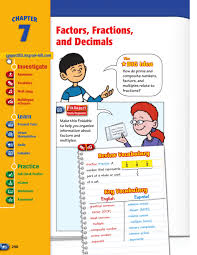 Shop our extensive collection of extending dining tables in a whole range of sizes, colours and finishes, today. Factors Fractions And Decimals Macmillan Mcgraw Hill