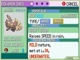 Go on to the smaller + and use dive. How To Catch The 3 Regis In Pokemon Sapphire Or Ruby