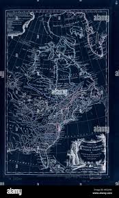 British empire 1750 map hi-res stock ...
